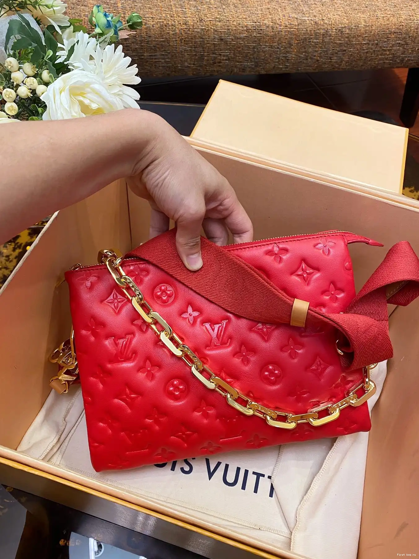 First bag ru VUITTON LOUIS COUSSIN PM 0503